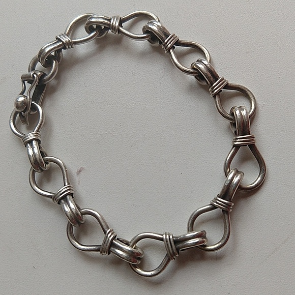 Mexico bracelet vintage sterling silver 925 unique pattern Bracelets